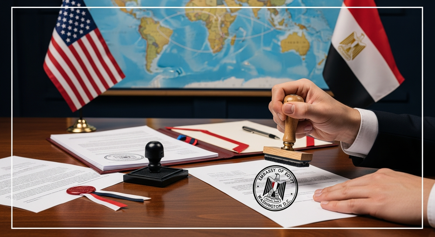 Step-by-Step Guide: Legalizing U.S. Documents for Use in Egypt